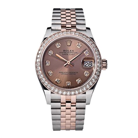 rose gold rolex womens|female Rolex oyster perpetual datejust.